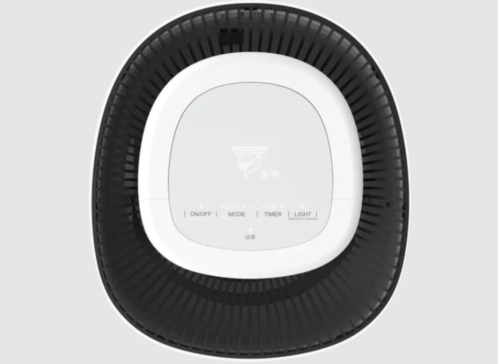 Oczyszczacz powietrza AENO AP1S wygodny ekran dotykowy z regulowanym oswietleniem praktyczny timer lacznosc WiFi tryb nocny funkcja blokady