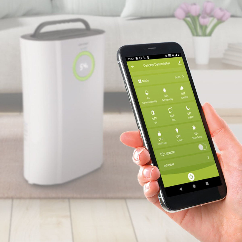 Osuszacz CONCEPT OV2016 Perfect Air Smart Aplikacja mobilna Concept Home