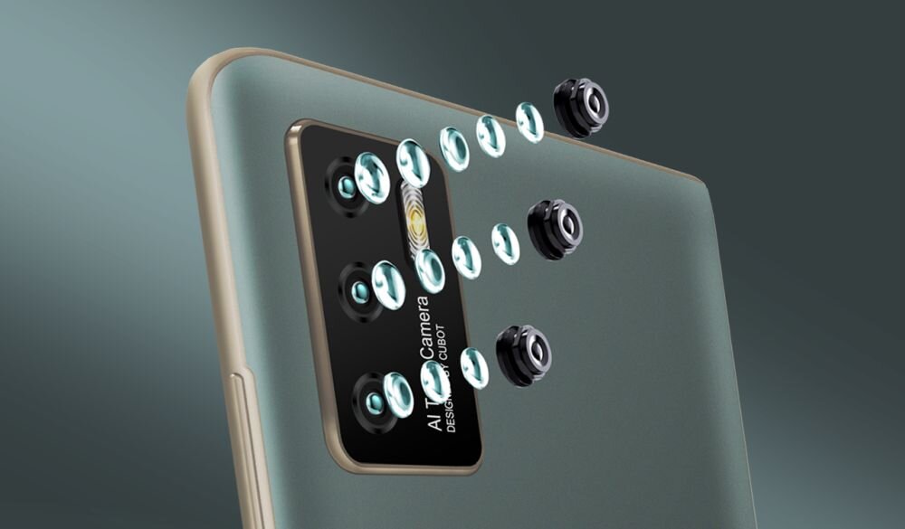 Smartfon CUBOT P50   ekran bateria aparat procesor ram pamięć pojemność rozdzielczość zdjęcia filmy opis dane cechy blokady system łączność wifi bluetooth obudowa szkło odporność porty muzyka transfer sieć przekątna matryca waga czujniki oled amoled ips