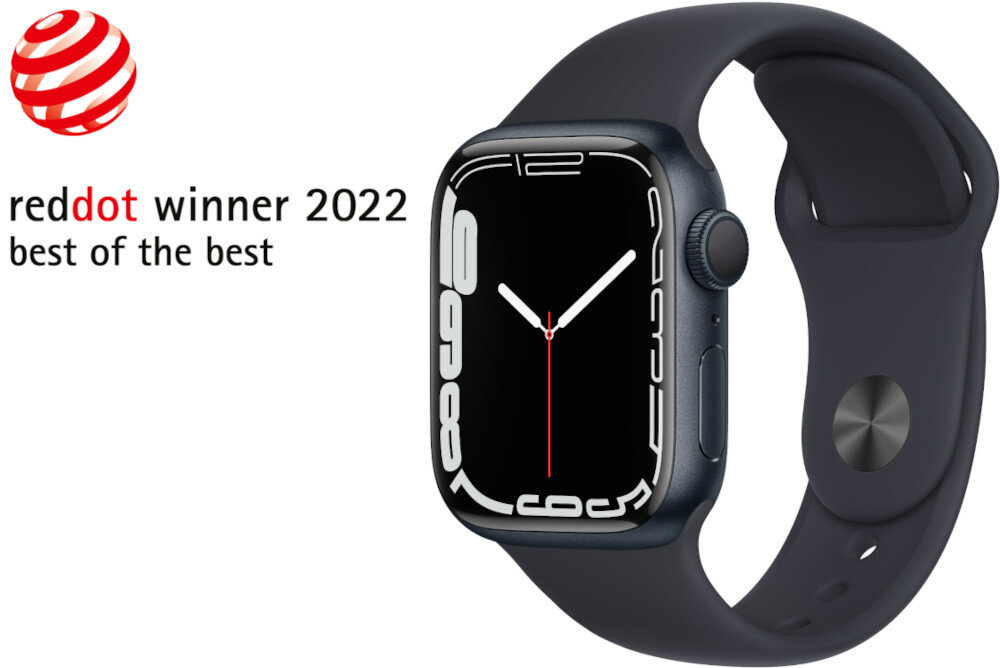 Smartwatch APPLE Watch 7 nagroda reddot