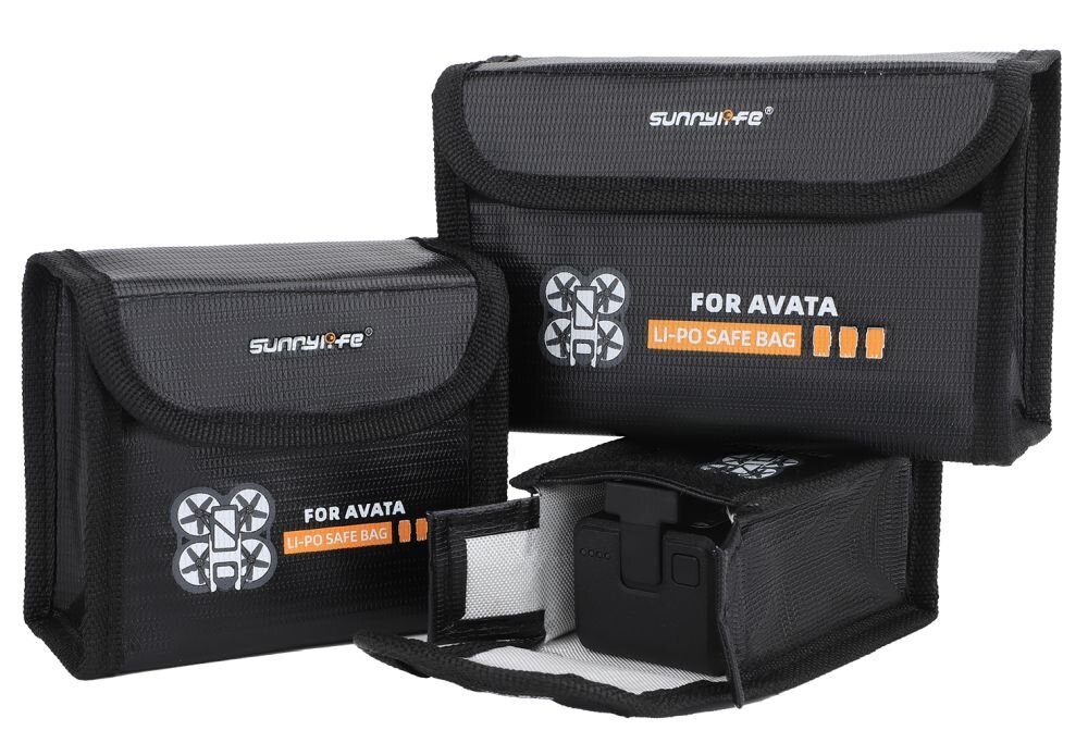 Futerał na baterie SUNNYLIFE AT-DC477-1 do Dji Avata   bateria ochrona materiał 