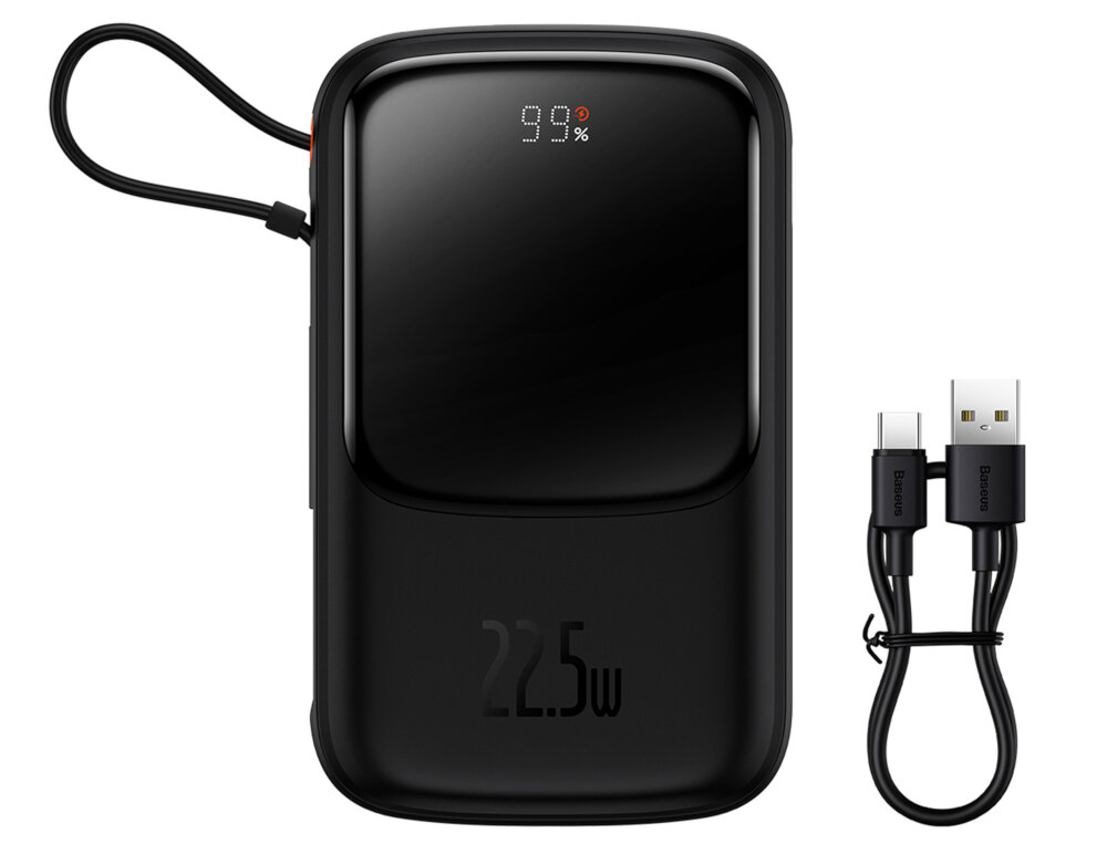 Powerbank BASEUS Qpow Pro 10000 mAh 22.5W bezpieczeństwo pojemność moc wydajność szybkie ładowanie