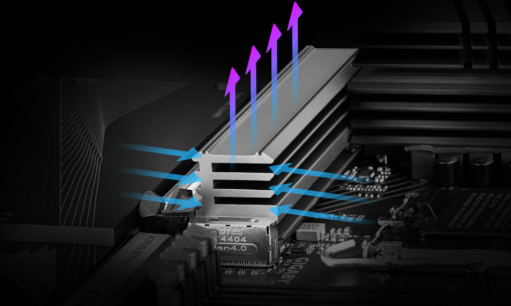Płyta główna GIGABYTE Z790 Aorus Elite AX - chlodzenie