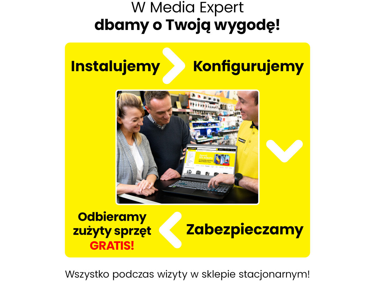 Laptop HP 17 usluga wstepnej kofiguracji