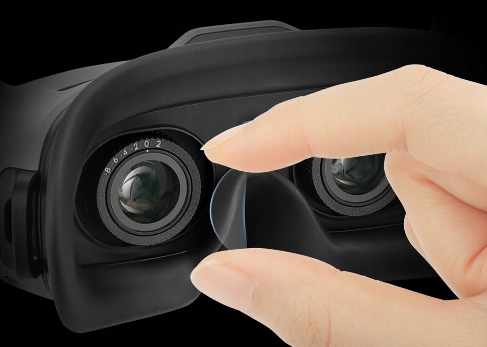 Osłona SUNNYLIFE do DJI Goggles 2 AT-BHM476-2 (4 szt.) zabezpieczenie ochrona warunki szczeliny luzy montaż trudne warunki