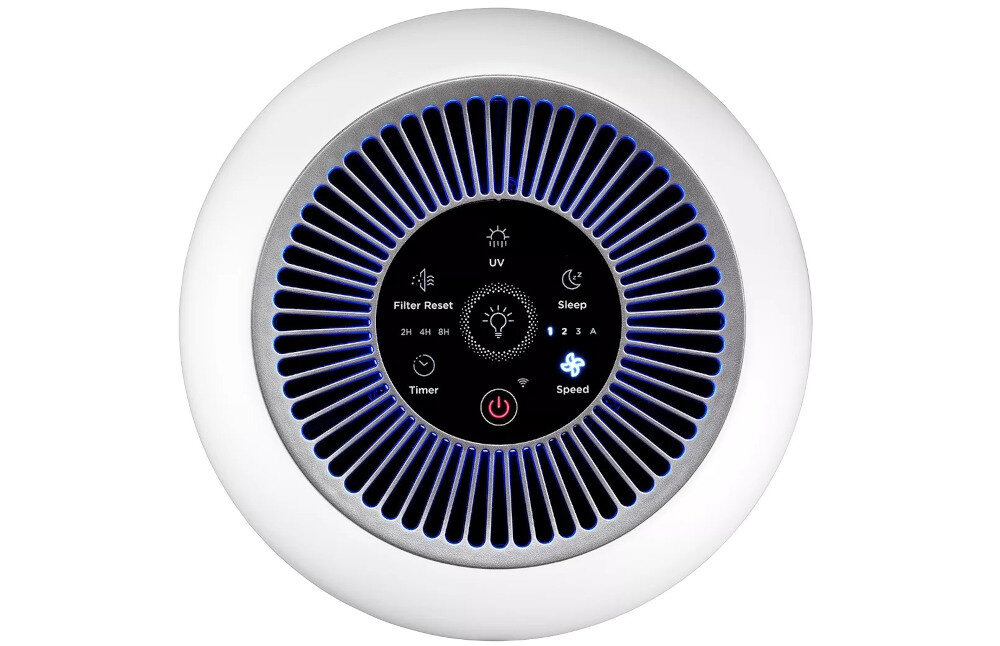 Oczyszczacz powietrza CONCEPT CA1020 system podswietlenia diody LED aplikacja