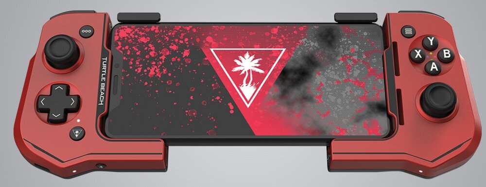 Kontroler TURTLE BEACH Atom Czerwony bateria wygoda ergonomia kompatybilność łączność