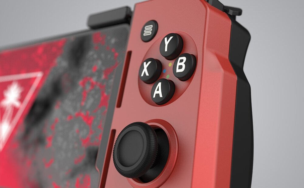Kontroler TURTLE BEACH Atom Czerwony bateria wygoda ergonomia kompatybilność łączność