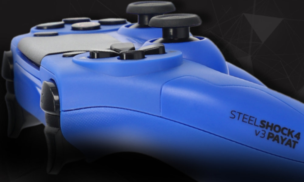 Kontroler STEELDIGI Steelshock V3 Payat Niebieski