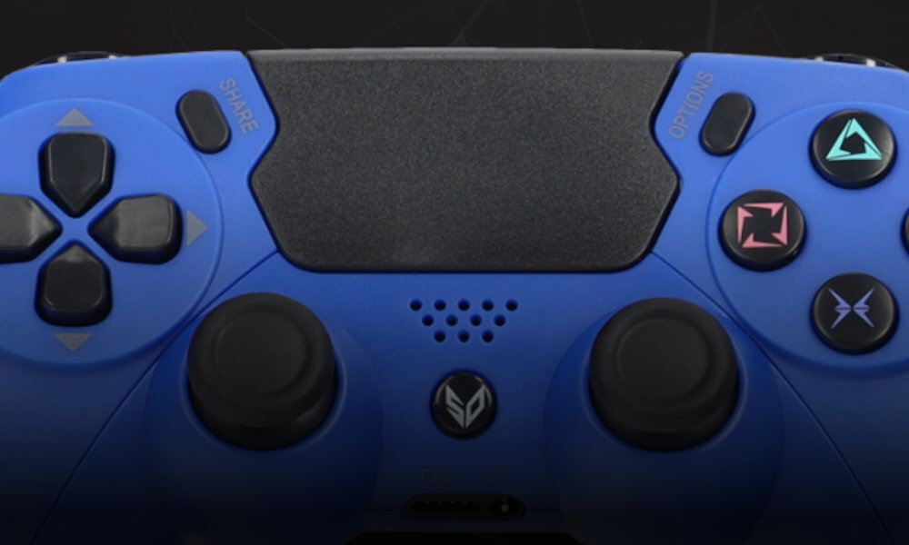 Kontroler STEELDIGI Steelshock V3 Payat Niebieski