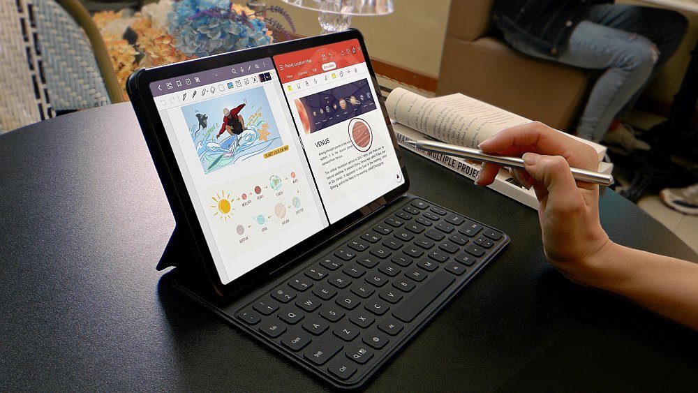 Tablet HUAWEI MatePad 10.4 4/128 GB Wi-Fi Szary magnetyczna klawiatura