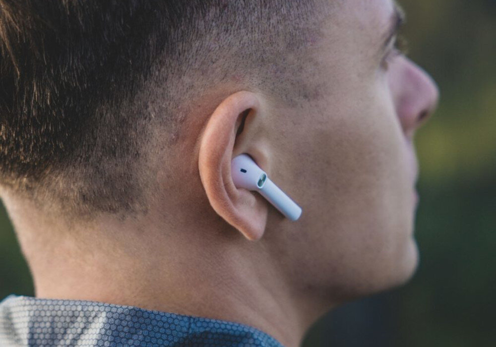 SLUCHAWKI BLUETOOTH 3MK MOVEPODS TWS DOUSZNE BIALE ladowanie bateria