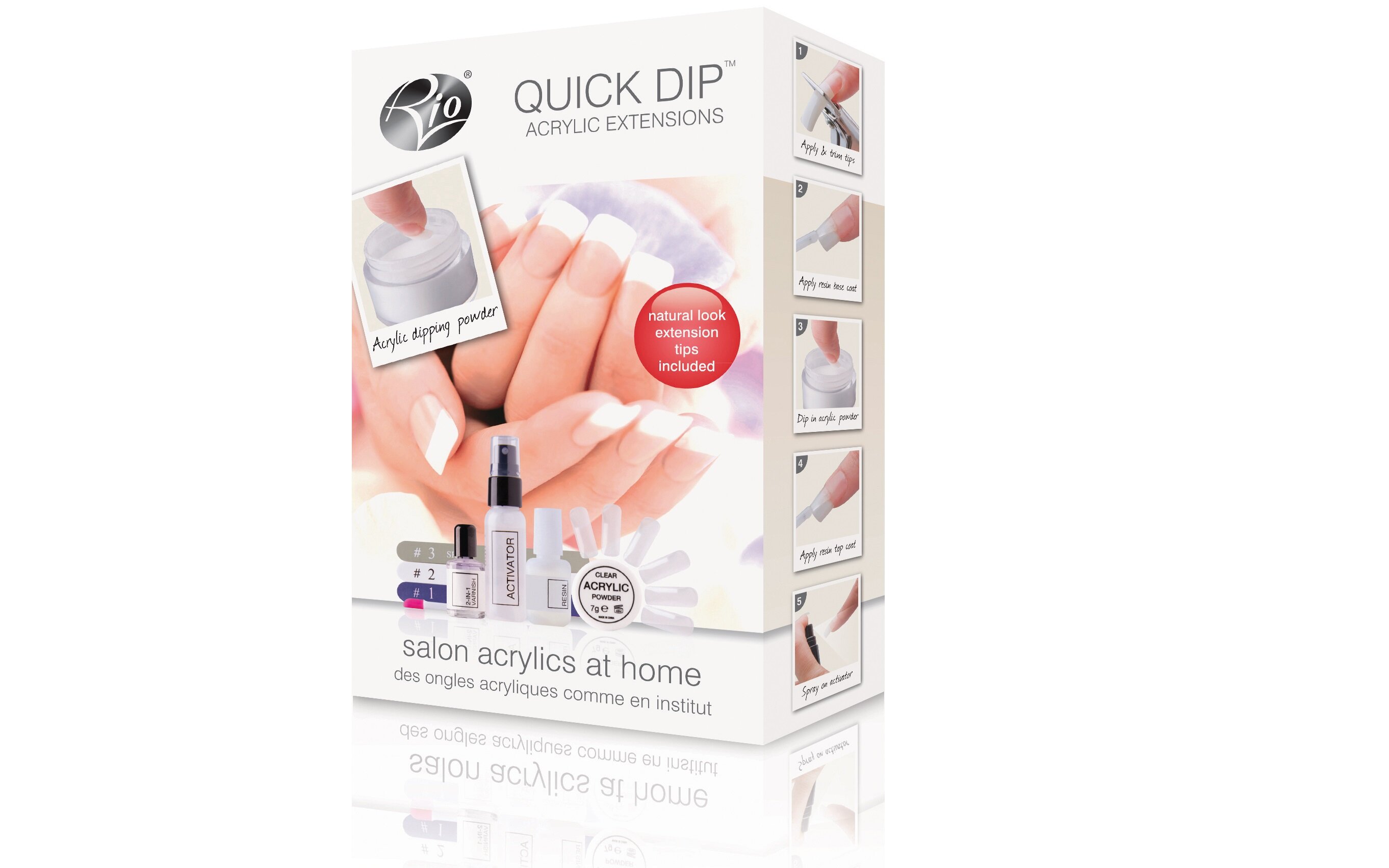 Zestaw do paznokci RIO BEAUTY NACR4 czas pracy szybkość