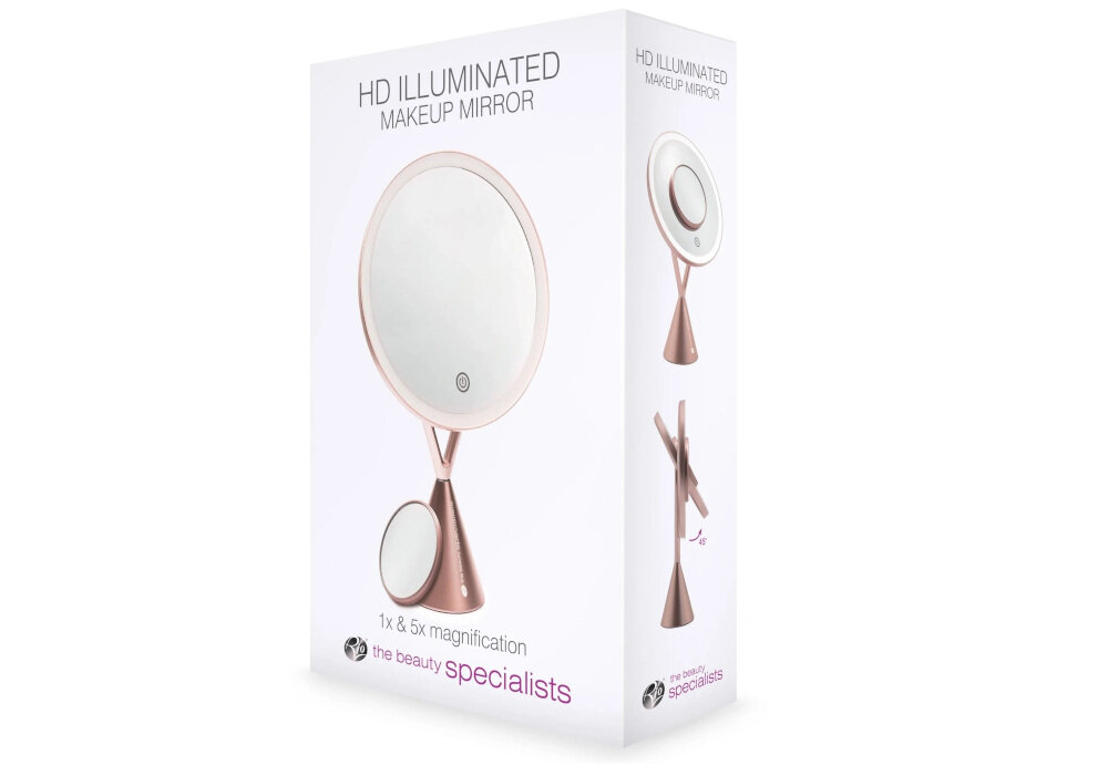 Lusterko kosmetyczne RIO BEAUTY MMCO dotyk ładowanie LED