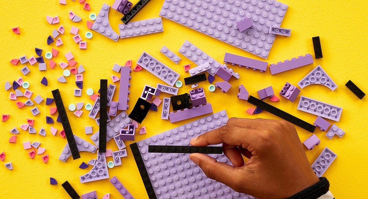 LEGO Dots Zestaw narzędzi projektanta – wzorki 41961 Pomoc w rozwoju życiowych umiejętności
