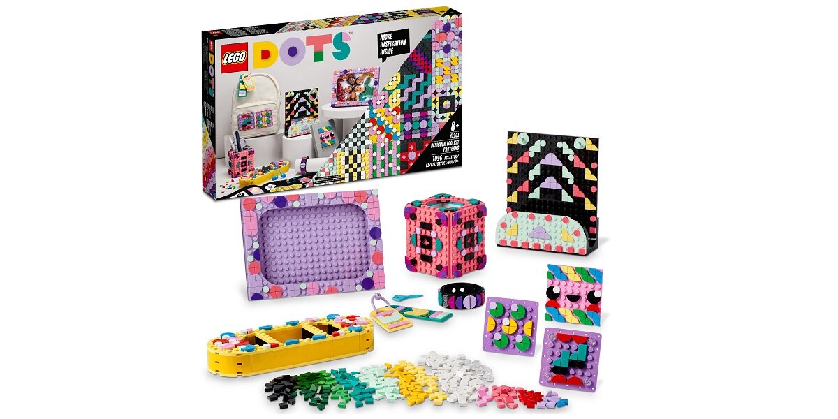 LEGO Dots Zestaw narzędzi projektanta – wzorki 41961 Od lat dla Was
 