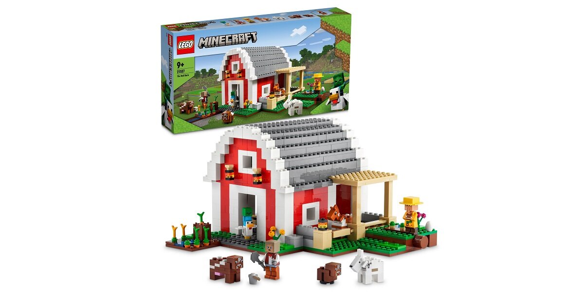 LEGO Minecraft Czerwona stodoła 21187 Od lat dla Was