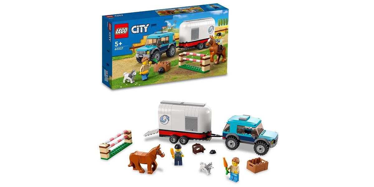 LEGO City Przyczepa do przewozu koni 60327 Od lat dla Was