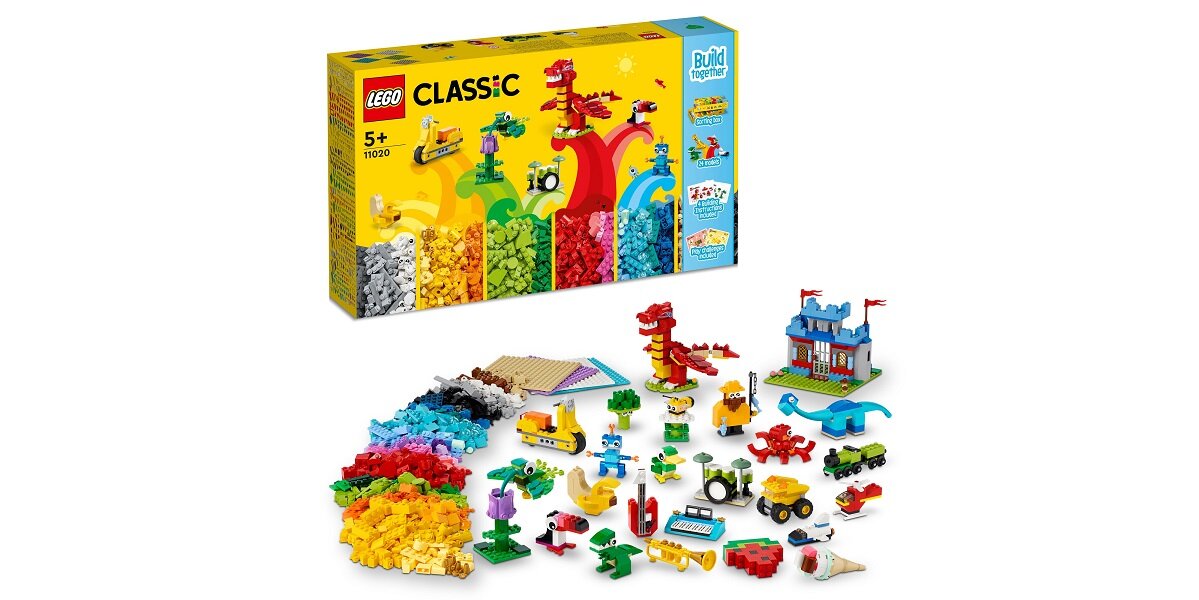 LEGO Classic Wspólne budowanie 11020 Od lat dla Was