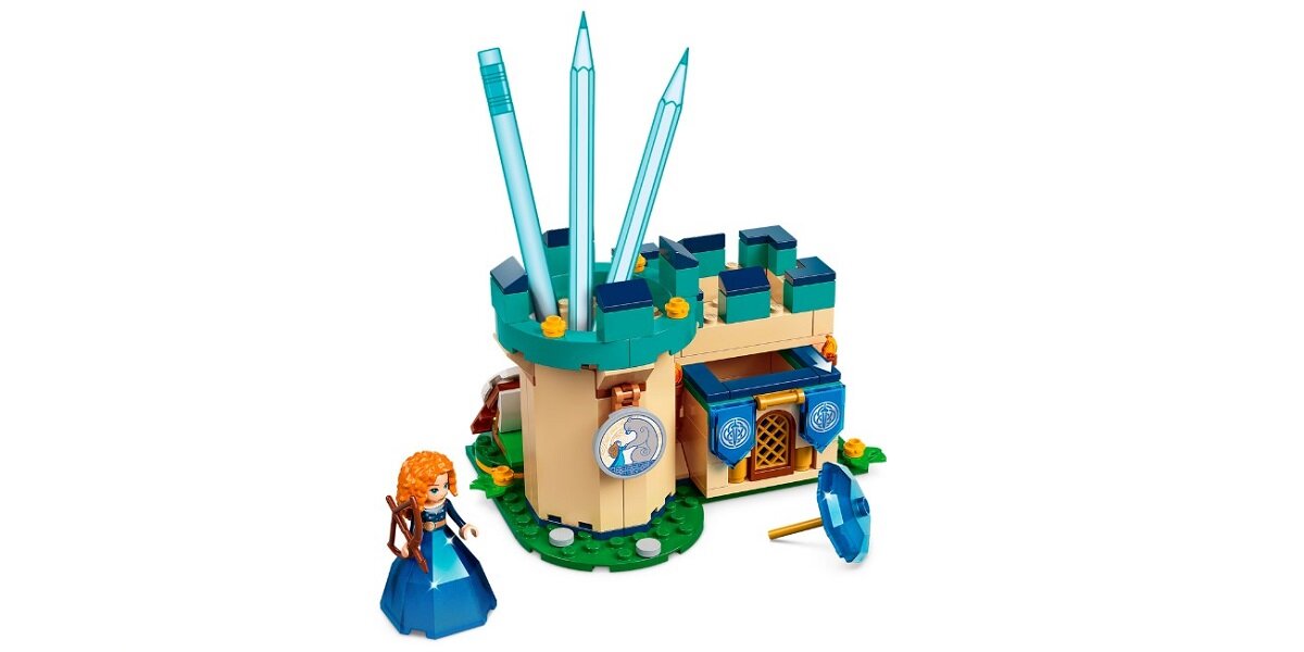 LEGO Disney Princess Zaklęte twory Aurory, Meridy i Tiany 43203 Pomoc w rozwoju życiowych umiejętności