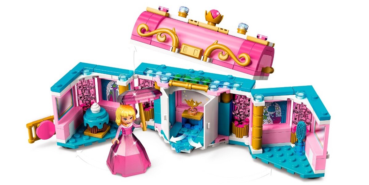 LEGO Disney Princess Zaklęte twory Aurory, Meridy i Tiany 43203 Nieograniczona zabawa
