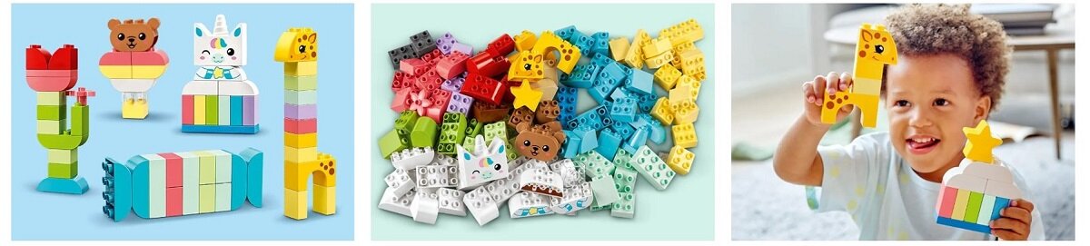LEGO Duplo Czas na kreatywne budowanie 10978 Kształty w sam raz dla małych dzieci
