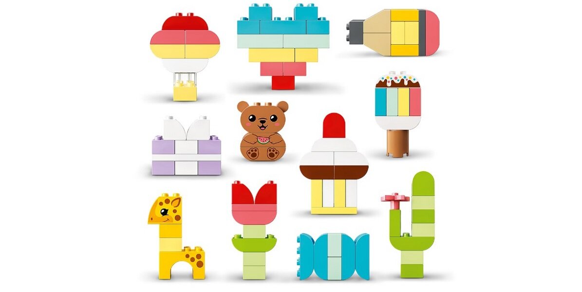 LEGO Duplo Czas na kreatywne budowanie 10978 Wysoka jakość i bezpieczeństwo