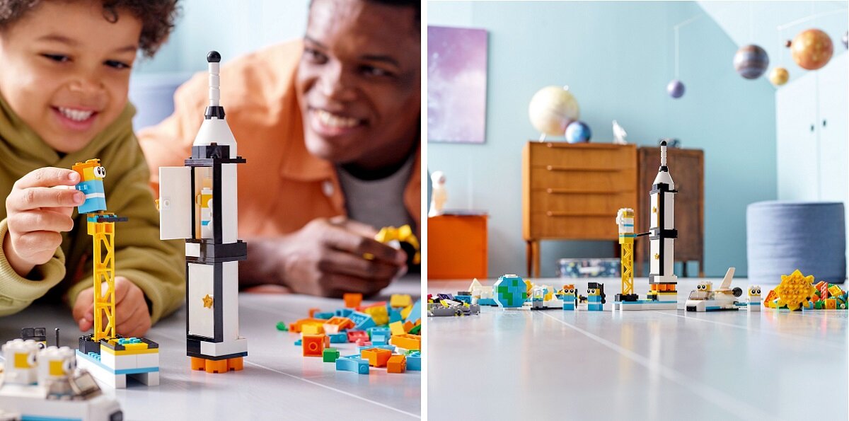 LEGO Classic Misja kosmiczna 11022 Wysoka jakość i bezpieczeństwo