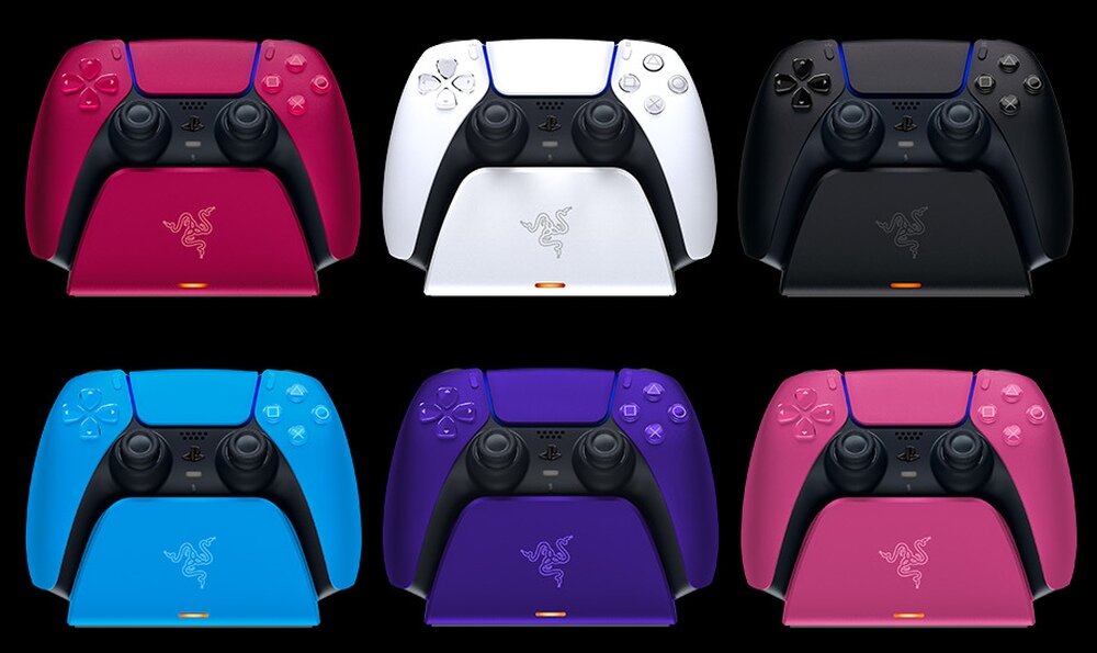 Stacja ładująca RAZER Universal Quick Charging Stand ładowanie kompatybilność obsługa wykoananie jakość