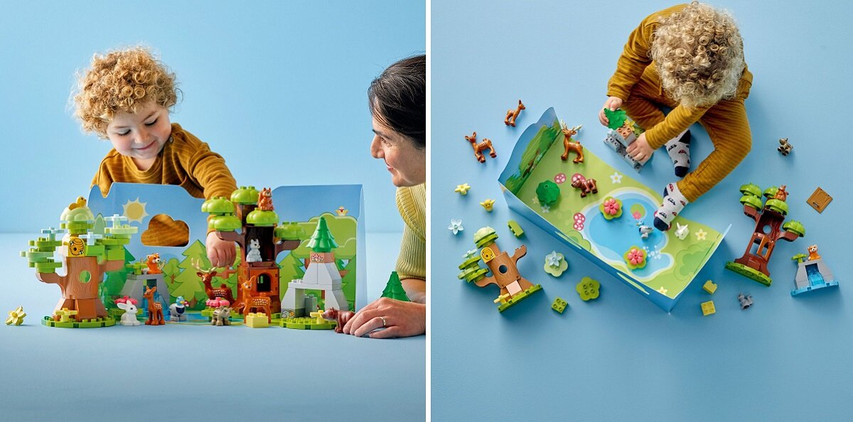 LEGO Duplo Dzikie zwierzęta Europy 10979 Wysoka jakość i bezpieczeństwo
