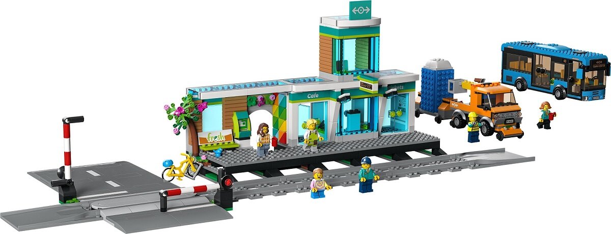LEGO City Dworzec kolejowy 60335 Odkrywanie świata przez zabawę