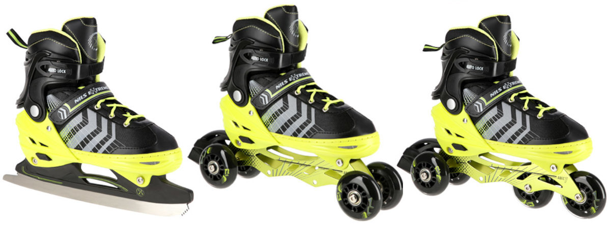 Łyzworolki NILS EXTREME stabilność kontrola