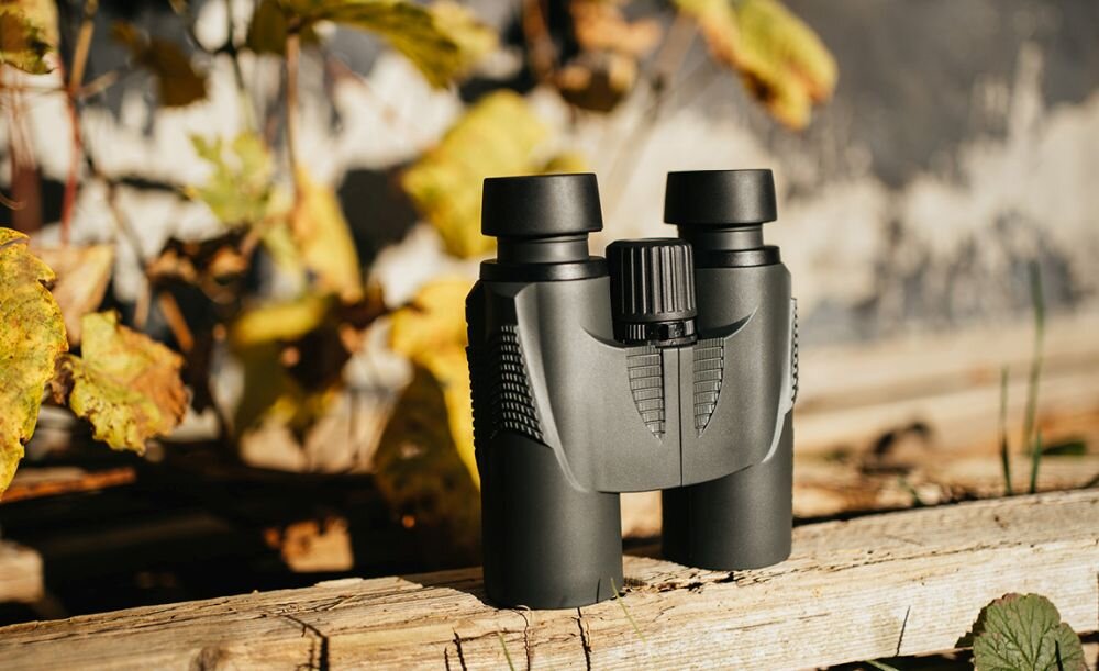 Lornetka FUJINON KF 10x42H-R II optyka waga konstrukcja ogniskowa zoom przybliżenie dioptria muszle oczne obiektywy soczewki pryzmat powłoka gwint okulary obserwacja przyroda sport powiększenie