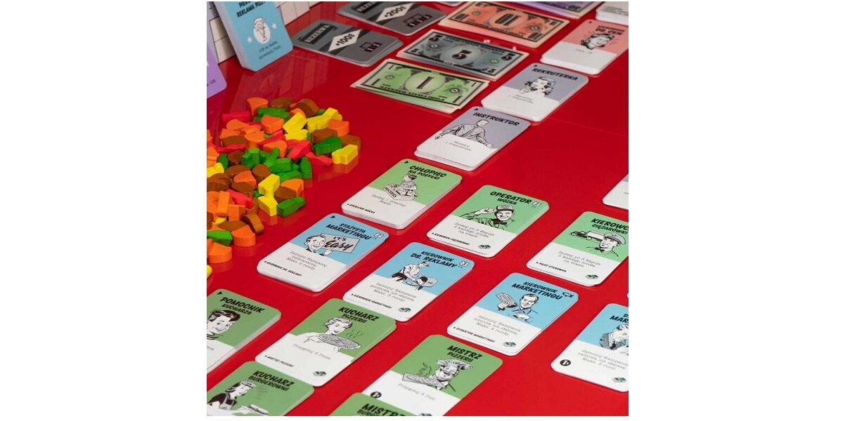 Gra planszowa PORTAL GAMES Food Chain Magnate emocjonująca wyzwanie kucharz marketing ekonomia sprzedawcy doświadczenie wymagająca karty znaczniki zabawa