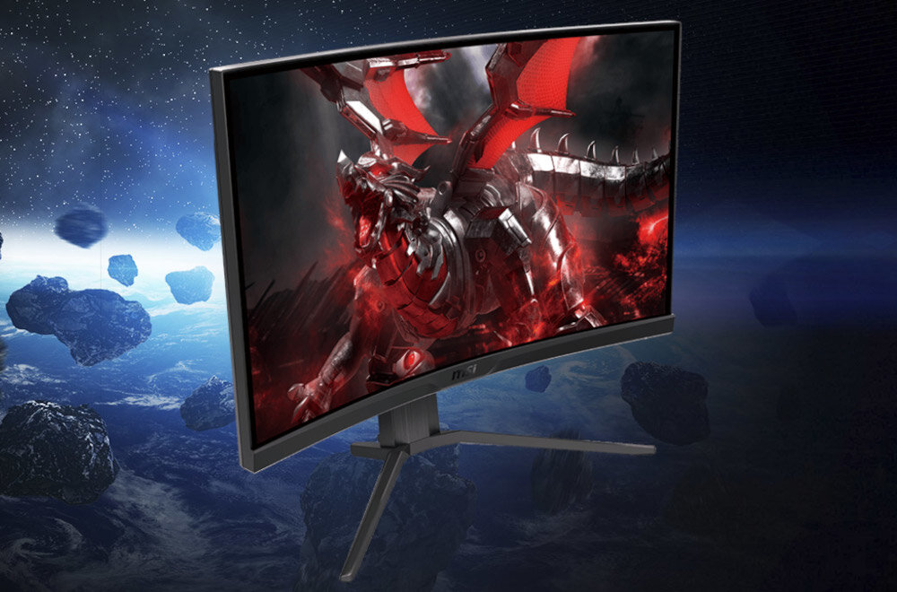 Monitor MSI G272CQP ekran przekątna rozdzielczość matryca powłoka widoczność kąty widzenia