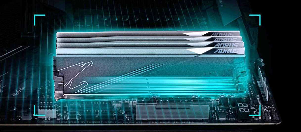 Płyta główna GIGABYTE Z790 Aorus Master - RAM