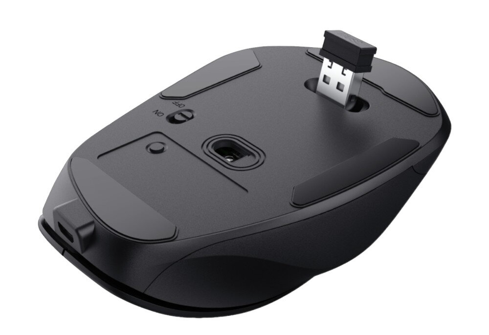 Mysz TRUST Fyda ECO Wireless bezprzewodowa odbiornik USB-A zasieg biurko baterie