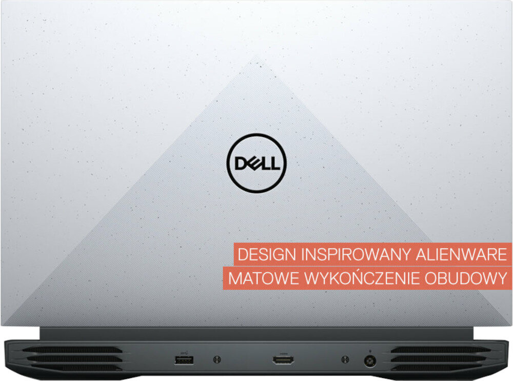 Laptop DELL G15 5515-3537 elegancki oraz minimalistyczny wyglad