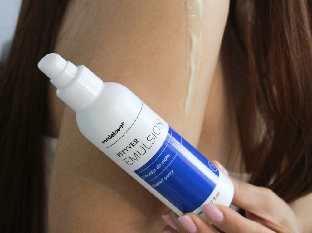 Emulsja VERDELOVE Pityver na łupież pstry 150 ml do pielęgnacji skóry, ze składników naturalnych, delikatna i bezpieczna