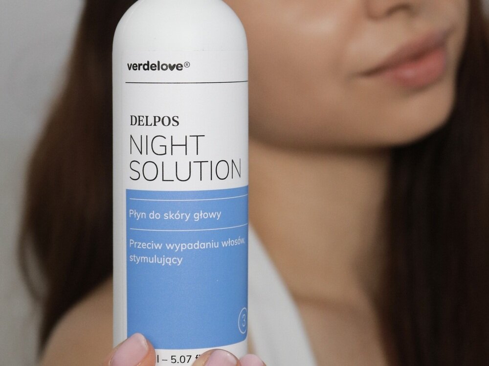 Płyn VERDELOVE Delpos Przeciw wypadaniu włosów 150 ml wzmocnienie włosów, walka z wypadaniem włosów, odżywczy skład