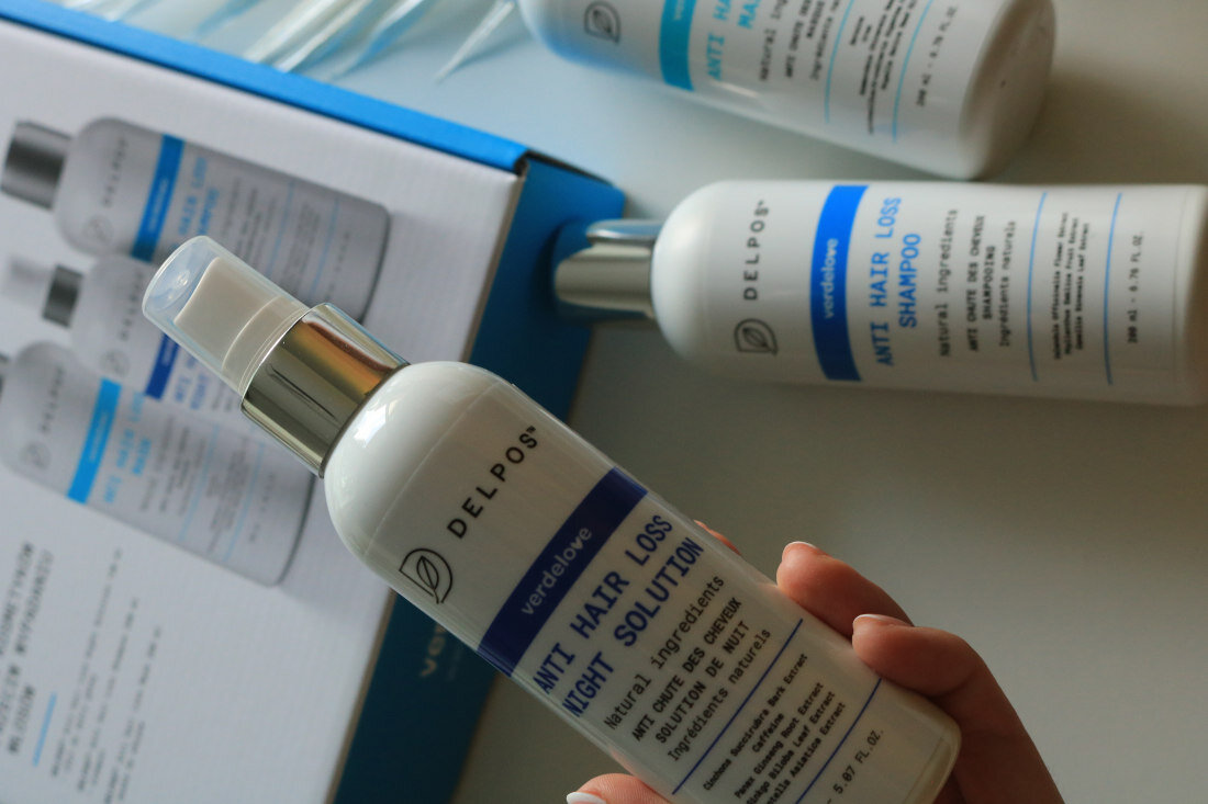 Plyn przeciw wypadaniu wlosow VERDELAB Delpos 150 ml