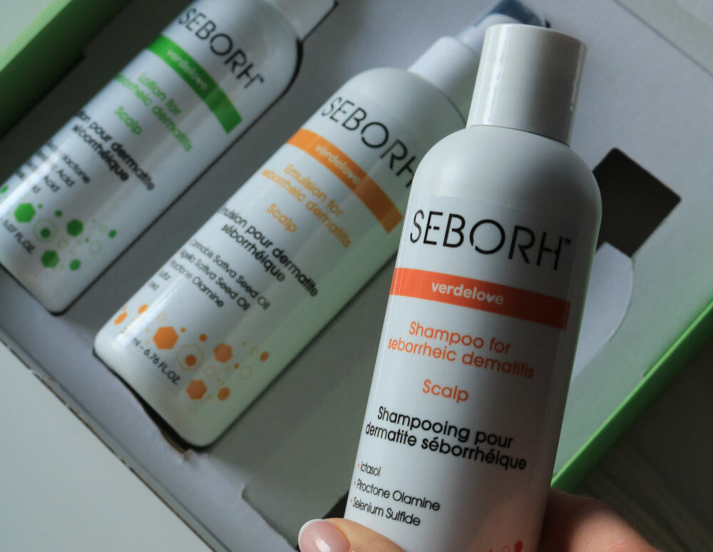 Zestaw na lojotokowe zapalenie skory VERDELAB Seborh (3 sztuki)