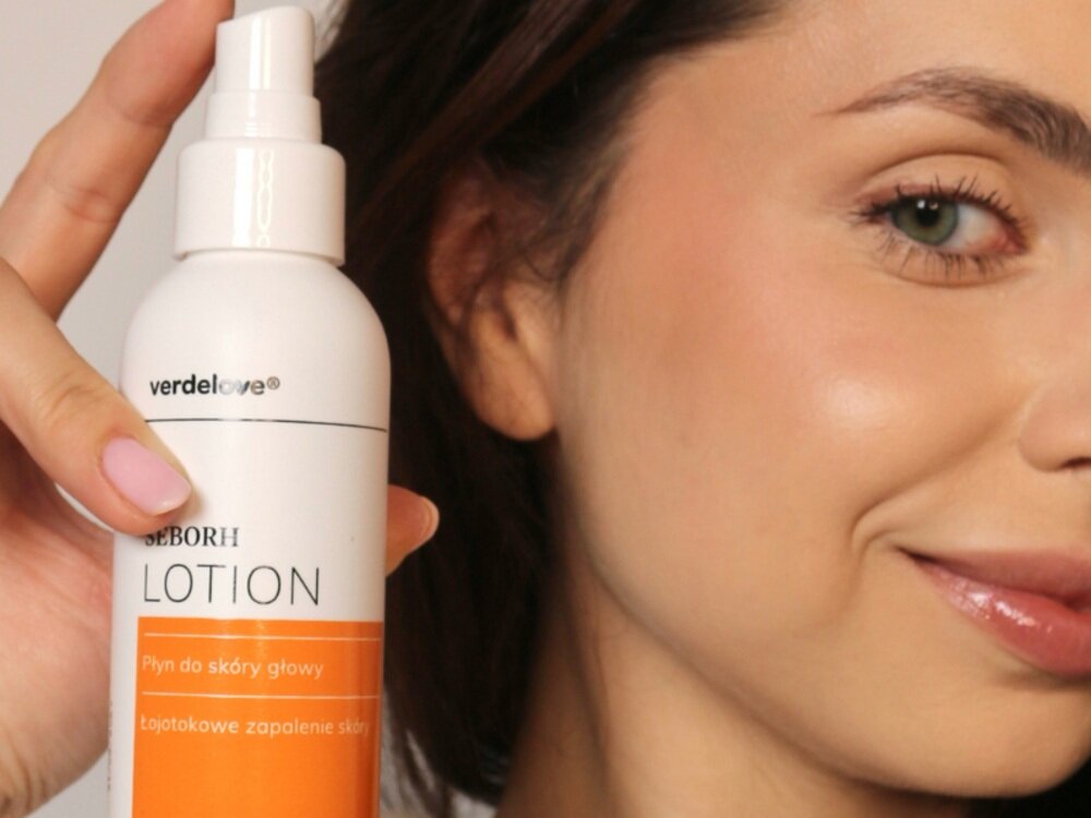 Płyn VERDELOVE Seborh na łojotokowe zapalenie skóry 150 ml dla osób z Lzs, na stany zapalne, do pielęgnacjo skóry, składniki aktywne