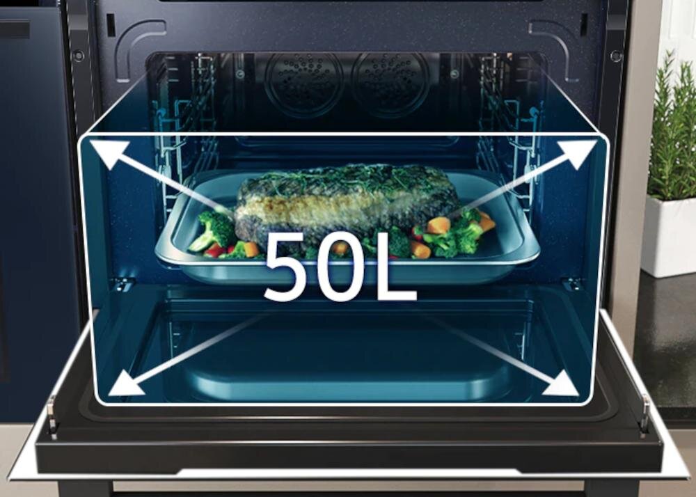 SAMSUNG-BESPOKE-NQ5B6753CAN-U2 piekarnik pojemność potrawy rodzina przyjaciele