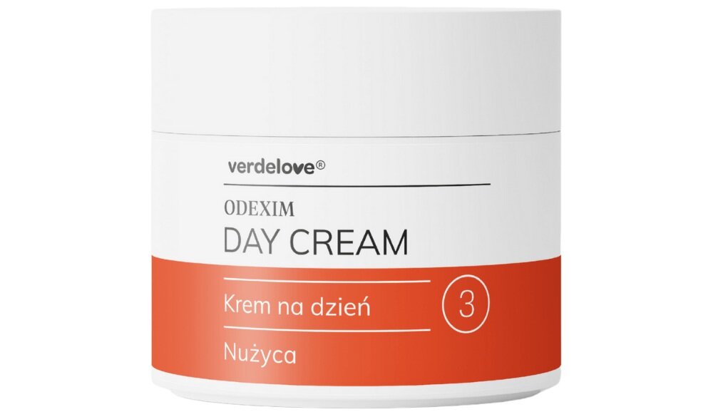 Krem VERDELOVE Odexim na dzień 30 ml naturalne ekstrakty roślinne, wsparcie pielęgancji, oczyszcza, poprawia mikrokrążenie