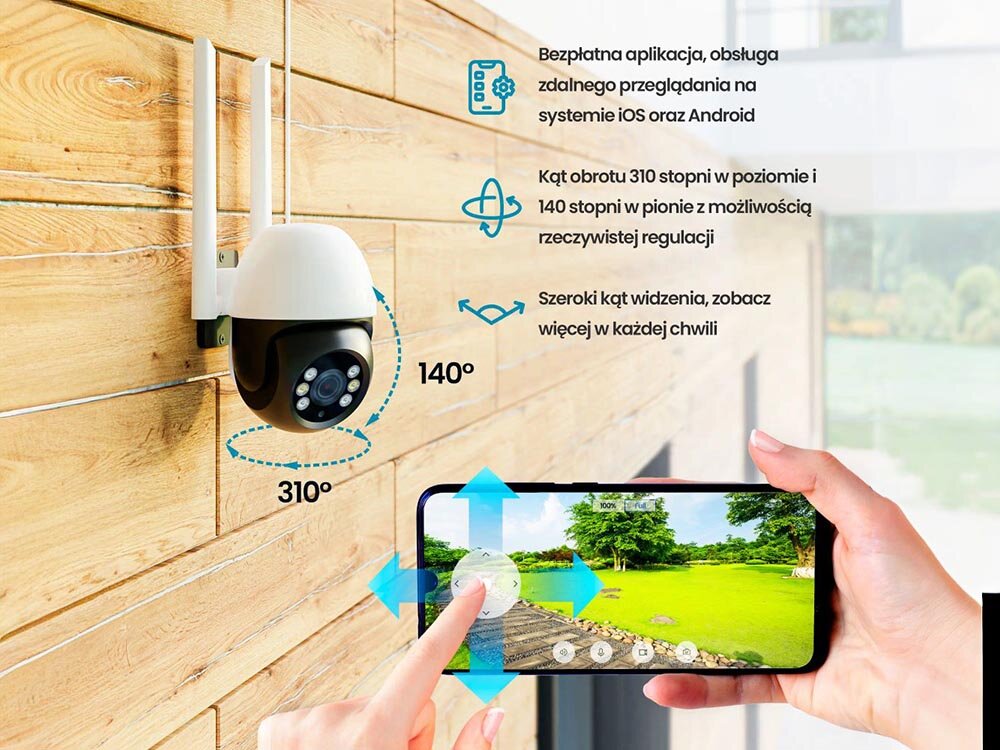 Kamera EXTRALINK EOC-268  miejsca