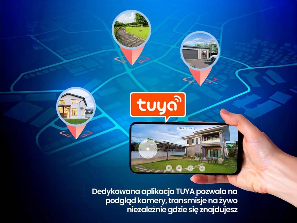 Kamera EXTRALINK EOC-268 kąt widzenia zoom aplikacja