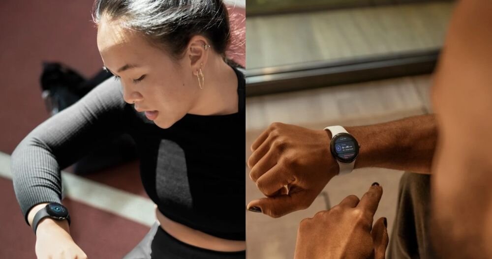 SMARTWATCH GOOGLE PIXEL WATCH LTE ekran bateria czujniki zdrowie sport pasek ładowanie pojemność rozdzielczość łączność sterowanie krew puls rozmowy smartfon aplikacja