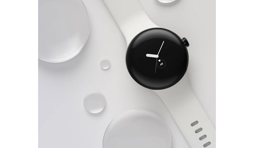 SMARTWATCH GOOGLE PIXEL WATCH LTE ekran bateria czujniki zdrowie sport pasek ładowanie pojemność rozdzielczość łączność sterowanie krew puls rozmowy smartfon aplikacja