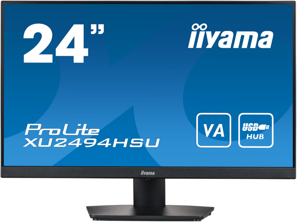 Monitor IIYAMA ProLite XU2494HSU-B2 swietna rozdzielczosc obrazu
